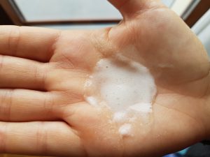 Aloe vera et bicarbonate de soude mélangé