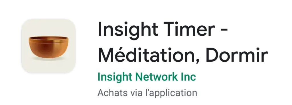 insight timer méditation télécharger