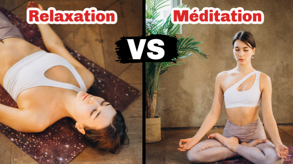 les différences entre méditation et relaxation