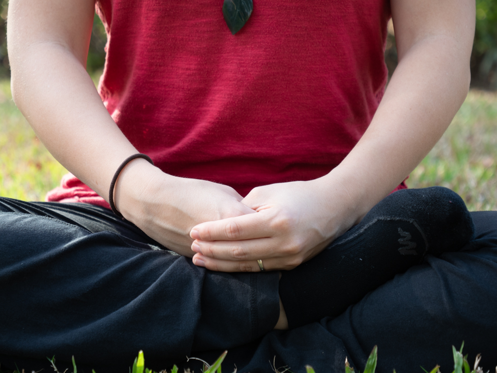 Position des mains en méditation taoïste