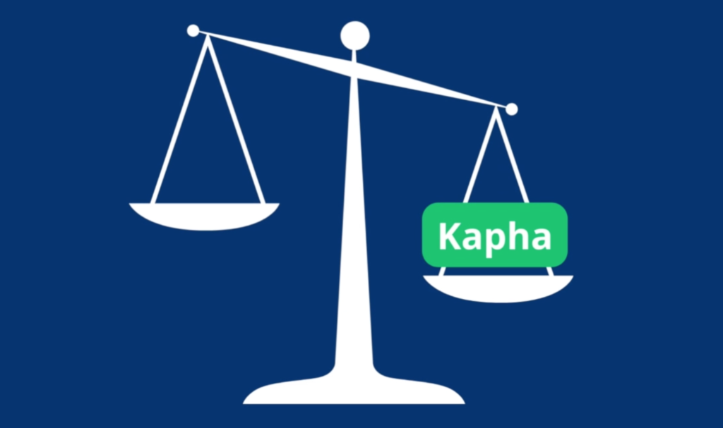déséquilibre en Kapha = dépression